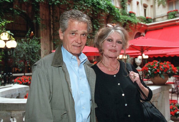 Brigitte Bardot et son mari Bernard d'Ormale