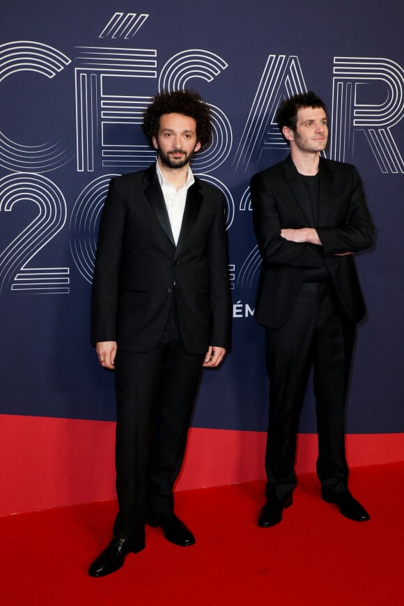 William Lebghil et Felix Moati - Photocall de la 47ème édition de la cérémonie des César à l'Olympia à Paris, le 25 février 2022. © Borde-Jacovides/Bestimage 