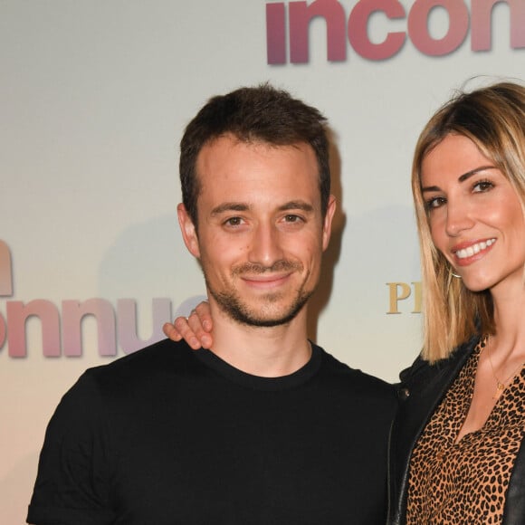 Hugo Clément et sa compagne Alexandra Rosenfeld (Miss France 2006) - Avant-première du film "Mon Inconnue" au cinéma UGC Normandie à Paris le 1er avril 2019. © Coadic Guirec/Bestimage