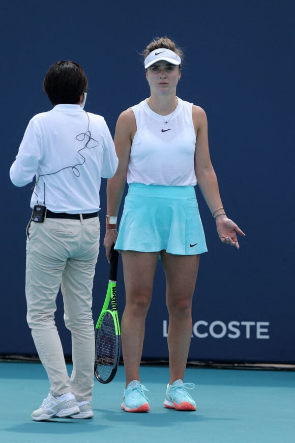 Elina Svitolina, championne de tennis ukrainienne, le 25 mars 2021. 