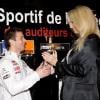 Roselyne Bachelot et Adriana à la remise de prix de Sébastien Loeb. 12/01/2010