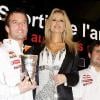 Sébastien Loeb, Adriana et Daniel Elena à la remise de prix de Sébastien Loeb. 12/01/2010