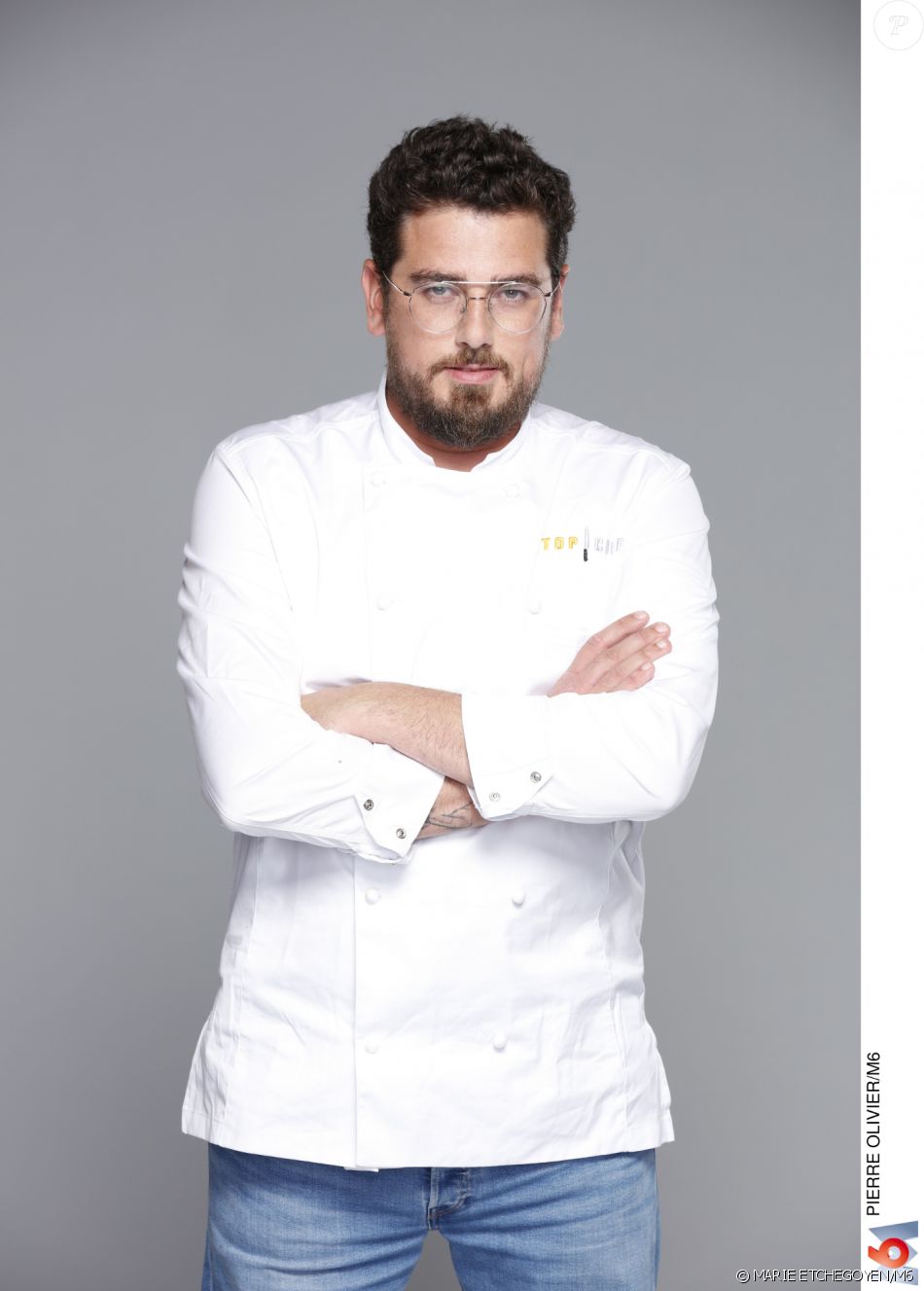 Mickaël Braure dans Top Chef 2022 sur M6. Purepeople
