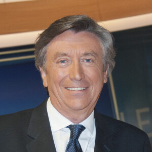 Jacques Legros sur le plateau du Journal de TF1 le 30 avril 2015.