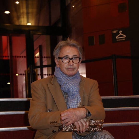 César d'anniversaire pour le Splendide - Thierry Lhermitte lors de la pressroom (press room) remise des prix lors de la 46ème cérémonie des César à l'Olympia à Paris le 12 mars 2021 © Thomas Samson / Pool / Bestimage