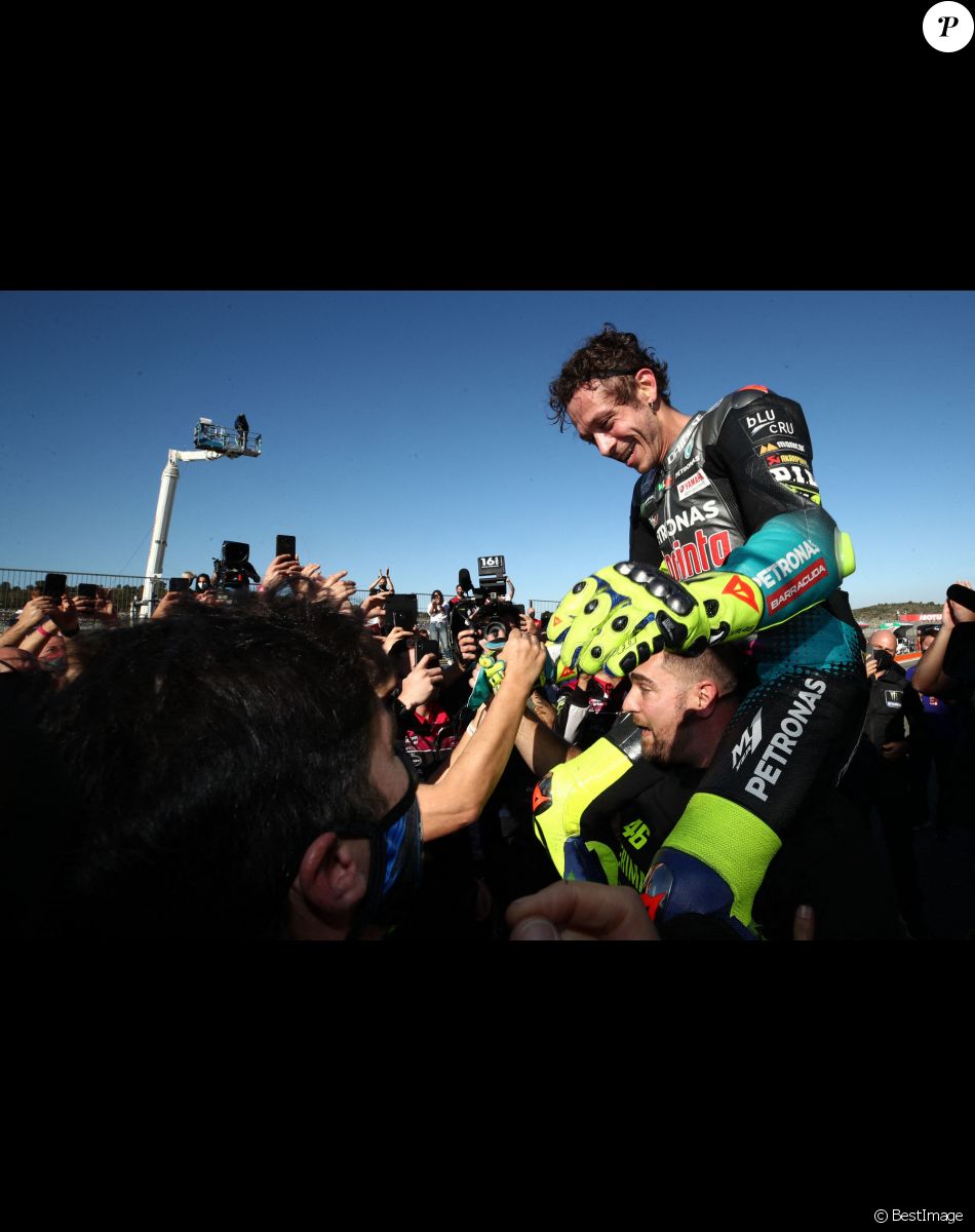 Valentino Rossi, Petronas Yamaha SRT. - Grand Prix Moto GP de Valence, le 14 novembre 2021.