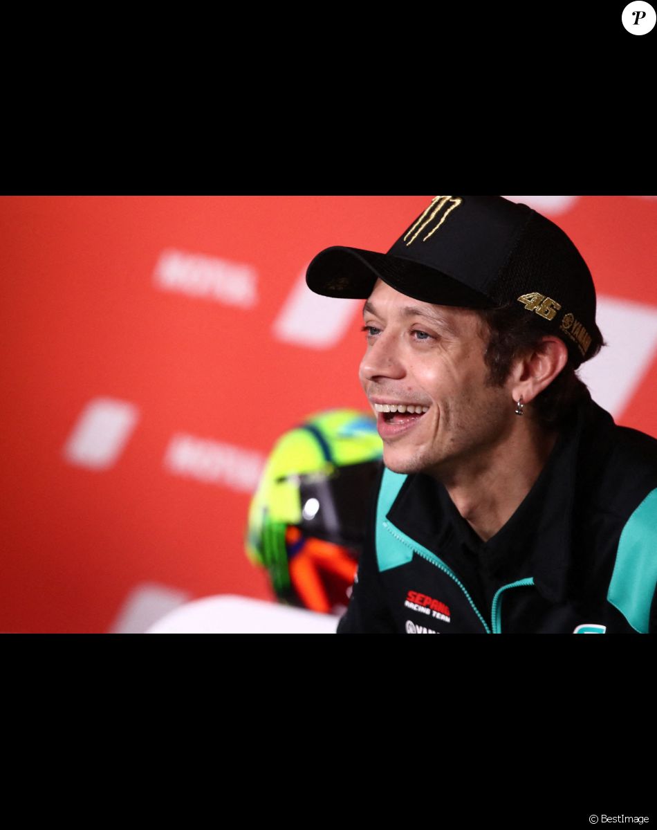 Valentino Rossi, Petronas Yamaha SRT. - Préparatifs et conférence de presse lors du Grand Prix Moto (GP) de Valence, le 11 novembre 2021.