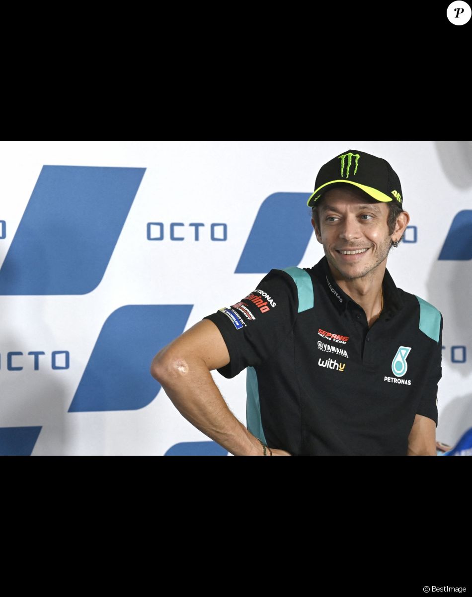 Valentino Rossi, Petronas Yamaha SRT - Conférence de presse des pilotes du Grand Prix Moto de Saint-Marin à Santa Monica Cella (Italie). Le 16 septembre 2021. © Motorsport Images / Panoramic / Bestimage