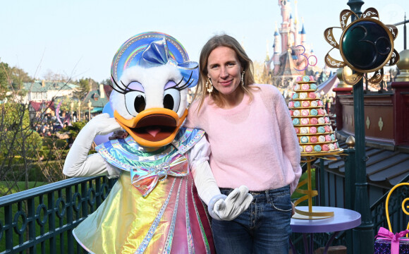 Agathe Lecaron - People au 30ème anniversaire du parc d'attractions Disneyland Paris à Marne-la-Vallée. Le 5 mars 2022 © Coadic Guirec / Bestimage 