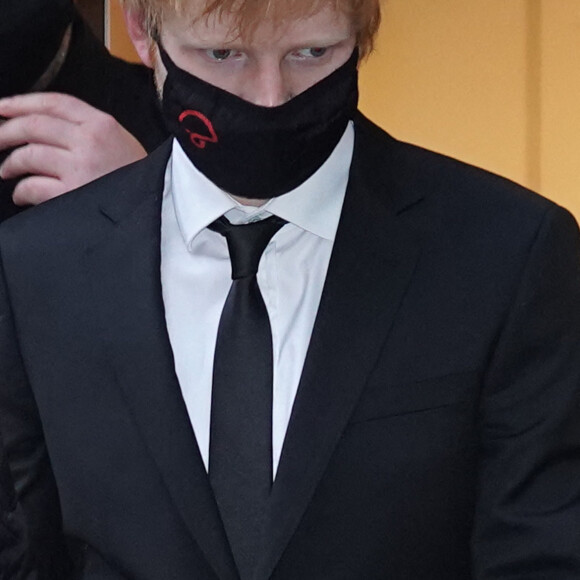 Ed Sheeran à la Haute Cour de Londres pour le début de son procès. Il est accusé de plagiat. Photo par Kirsty O'Connor/PA Wire