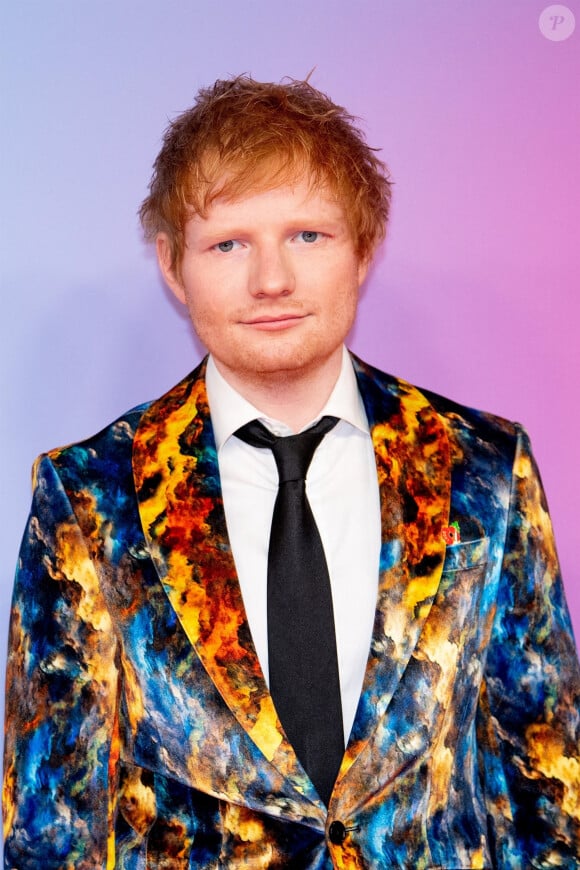 Ed Sheeran au photocall des "MTV Europe Music Awards (EMA)" au Laszlo Papp Budapest Sports Arena. Budapest