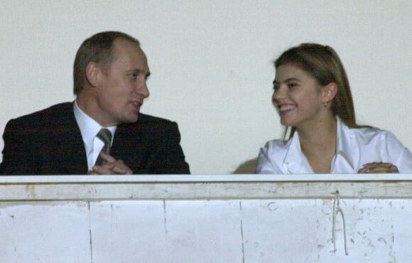 Vladimir Poutine et Alina Kabaeva à Moscou le 1er décembre 2007