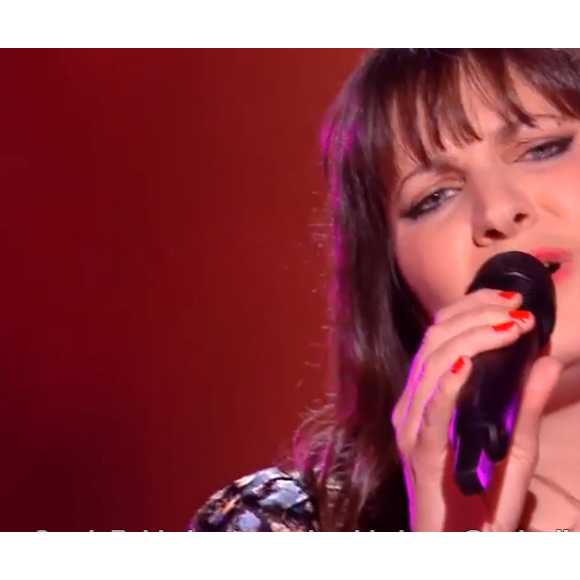 June rejoint l'équipe de Florent Pagny dans "The Voice 11" - Emission du 12 mars 2022, TF1