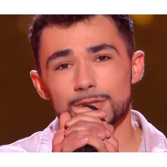 Nicolas rejoint l'équipe de Amel Bent dans "The Voice 11" - Emission du samedi 12 mars 2022, TF1