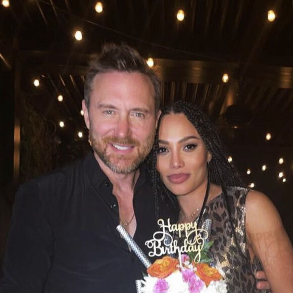 Jessica Ledon fête son anniversaire avec son chéri David Guetta au Swan Miami. Mars 2022.