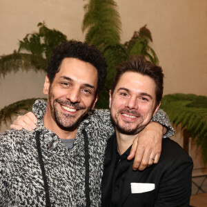 Tomer Sisley, Stan Wawrinka - After de l'avant-première du film "Maison de retraite" à Paris le 10 février 2022. © Rubens Hazon/Bestimage 