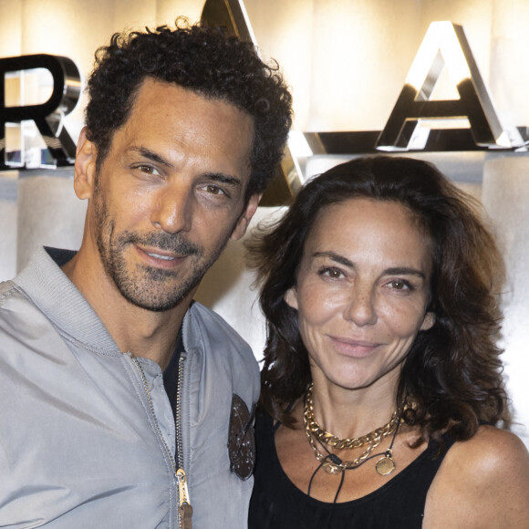 Tomer Sisley et sa femme Sandra - Arrivées au concert hommage à Johnny Hallyday "Que je t'aime" à l'AccorHotels Arena Paris Bercy à Paris. Le 14 septembre 2021 © Borde-Jacovides-Moreau / Bestimage 