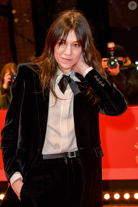 Charlotte Gainsbourg à la première du film "Les passagers de la nuit" lors de la 72ème édition du festival international du film de Berlin (La Berlinale 2022), le 13 février 2022.