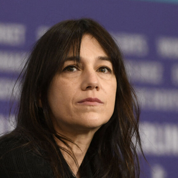 Charlotte Gainsbourg à la conférence de presse du film "Les passagers de la nuit" lors de la 72ème édition du festival international du film de Berlin (La Berlinale 2022), le 13 février 2022. © Future-Image via Zuma Press/Bestimage