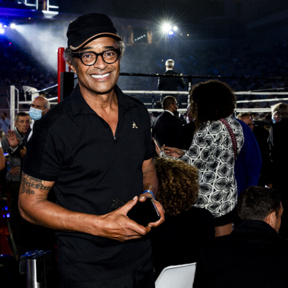 Yannick Noah - People et politiques se retrouvent au gala de boxe "La Conquête" au stade Roland Garros à Paris le 10 septembre 2021 © JB Autissier / Panoramic / Bestimage 