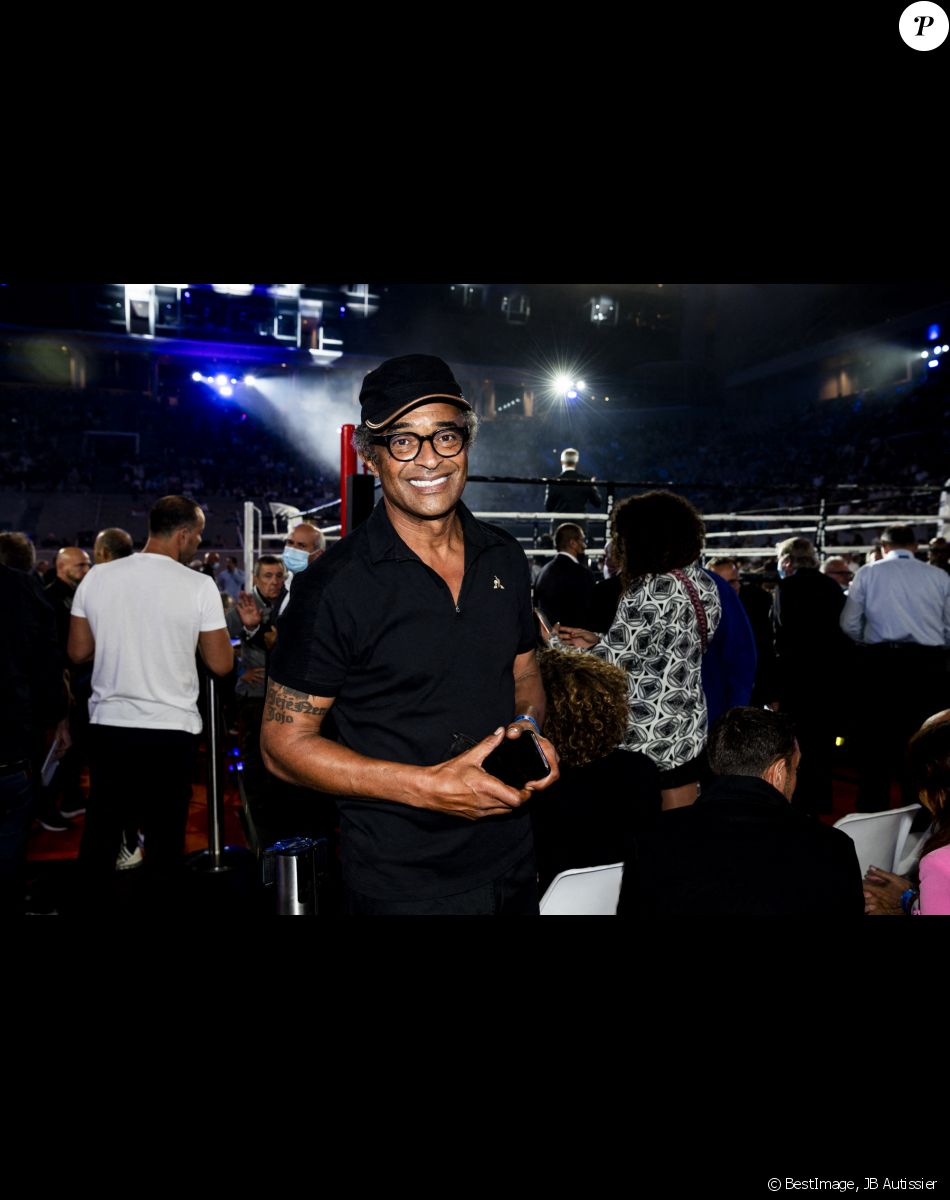 Yannick Noah - People et politiques se retrouvent au gala de boxe "La Conquête" au stade Roland Garros à Paris le 10 septembre 2021 © JB Autissier / Panoramic / Bestimage