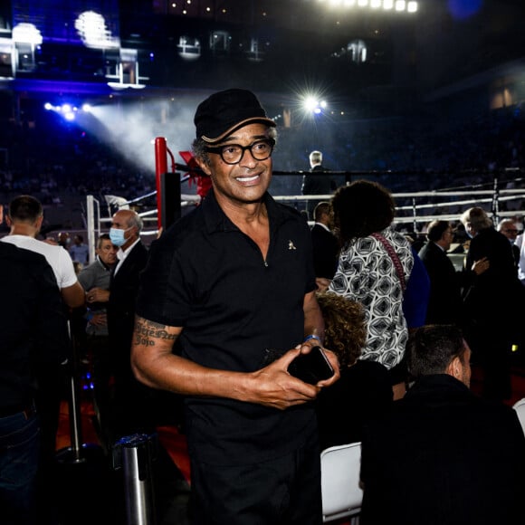 Yannick Noah - People et politiques se retrouvent au gala de boxe "La Conquête" au stade Roland Garros à Paris le 10 septembre 2021 © JB Autissier / Panoramic / Bestimage 