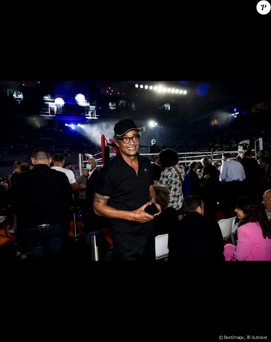 Yannick Noah - People et politiques se retrouvent au gala de boxe "La Conquête" au stade Roland Garros à Paris le 10 septembre 2021 © JB Autissier / Panoramic / Bestimage