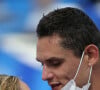 Fiançailles - Florent Manaudou annonce ses fiançailles avec Pernille Blume - Florent MANAUDOU et sa compagne Pernille Blume - Florent Manaudou, médaille d'argent du 50 m nage libre aux jeux olympiques Tokyo 2020 (23 juillet - 8 août 2021), le 1er août 2021.