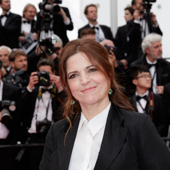 Agnès Jaoui - Montée des marches du film "La belle époque" lors du 72e Festival International du Film de Cannes. Le 20 mai 2019. © Jacovides-Moreau / Bestimage 