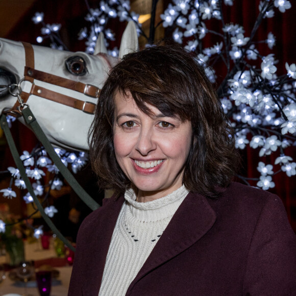 Valérie Bonneton - Soirée en l'honneur de Nathalie Baye, organisée par Louis Michel Colla, à La Chope des Puces, restaurant mythique de Marcel Campion à Saint-Ouen. Le 30 avril 2018 © Cyril Moreau / Bestimage 