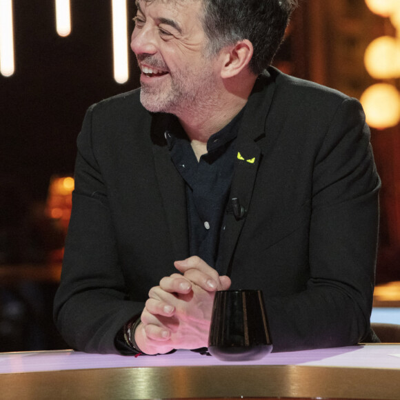 Exclusif - Stéphane Plaza - Pendant l'émission OEED (On Est En Direct) , présentée par Laurent Ruquier et diffusée en direct le 20/03/21 sur France2 avec pour invités: Gaëtan Roussel pour son disque : " Est-ce que tu sais ? " (Play Two) Tournée : à partir d'octobre 2021 et l'Olympia, le 17 mars 2022. © Jack Tribeca / Bestimage