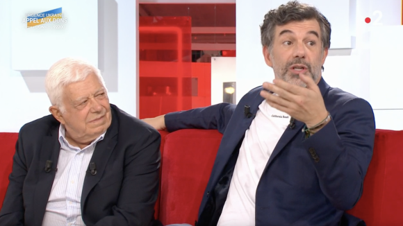 Stéphane Plaza invité de Michel Drucker dans "Vivement dimanche", sur France 2.