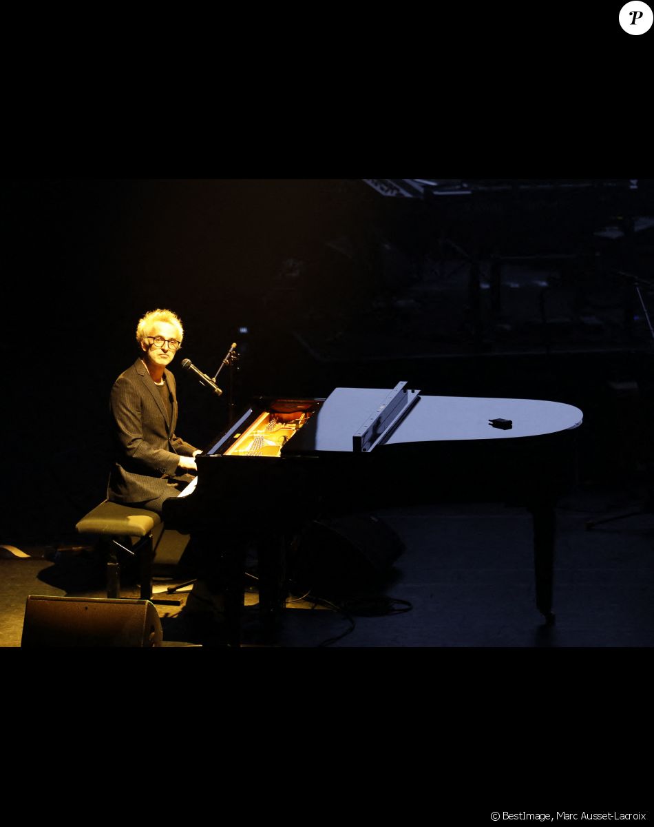 Vincent Delerm - XVème gala pour la Fondation Recherche Alzheimer à l'Olympia à Paris le 14 mars 2022. © Photo Marc Ausset-Lacroix/Bestimage (No Web - pour suisse et Belgique)