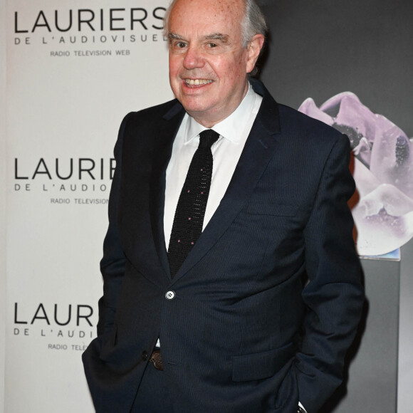 Frédéric Mitterrand - 27ème cérémonie des Lauriers de l'Audiovisuel au théâtre Marigny à Paris le 21 février 2022.