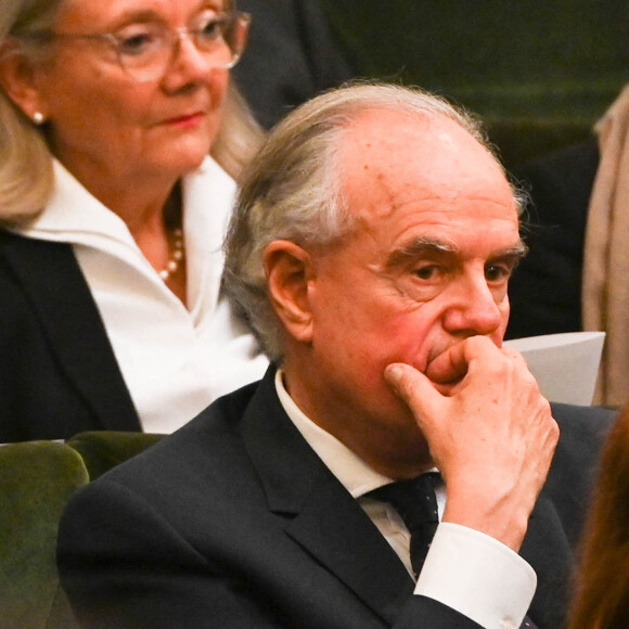 Exclusif - Frédéric Mitterrand - Cérémonie d'installation de Coline Serreau à l'Académie des beaux-arts à Paris le 11 décembre 2019.