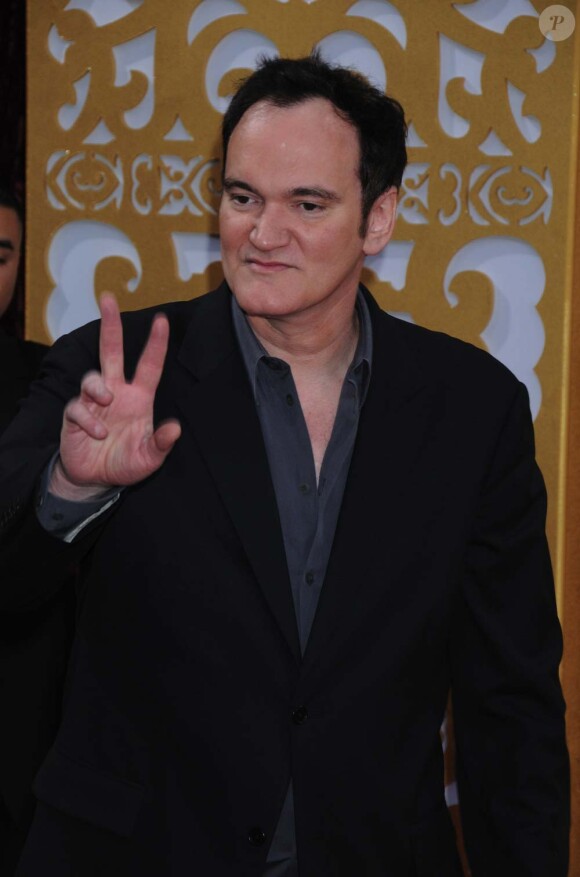 Quentin Tarantino toujours aussi cool, aux Critics' Choice Awards, à Los Angeles, le 15 janvier 2010 !
