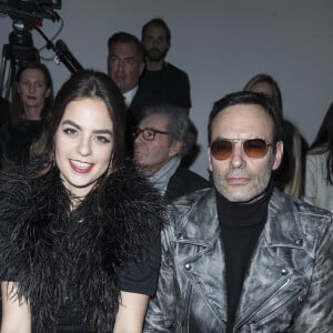 Anouchka et Anthony Delon - People au défilé de mode "Elie Saab", collection prêt-à-porter automne-hiver 2018/2019, à Paris. Le 3 mars 2018 © Olivier Borde / Bestimage