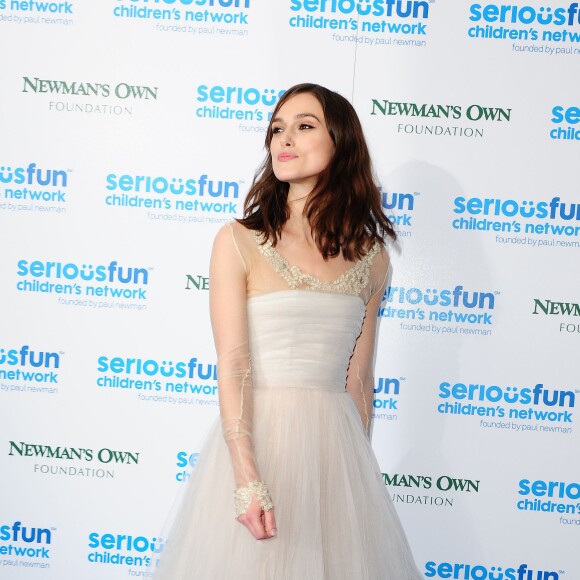 Keira Knightley au gala de charité SeriousFun Children's Network à Londres, le 3 décembre 2013.