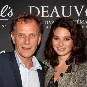 Exclusif - Charles Berling et Pauline Cheviller lors de la soirée au club Kiehl's pendant le 43ème Festival du Cinéma Américain de Deauville le 9 septembre 2017. © Rachid Bellak / Bestimage 