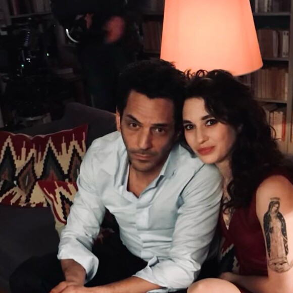 Pauline Cheviller et Tomer Sisley pour le tournage de Balthazar