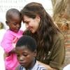 Tasha de Vasconcelos rencontre des enfants atteints du SIDA. Mozambique Mars 2006
