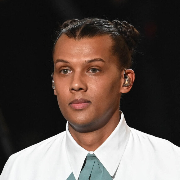 Stromae lors de la 37e cérémonie des Victoires de la musique à la Seine musicale de Boulogne-Billancourt, le 11 février 2022. © Guirec Coadic/Bestimage