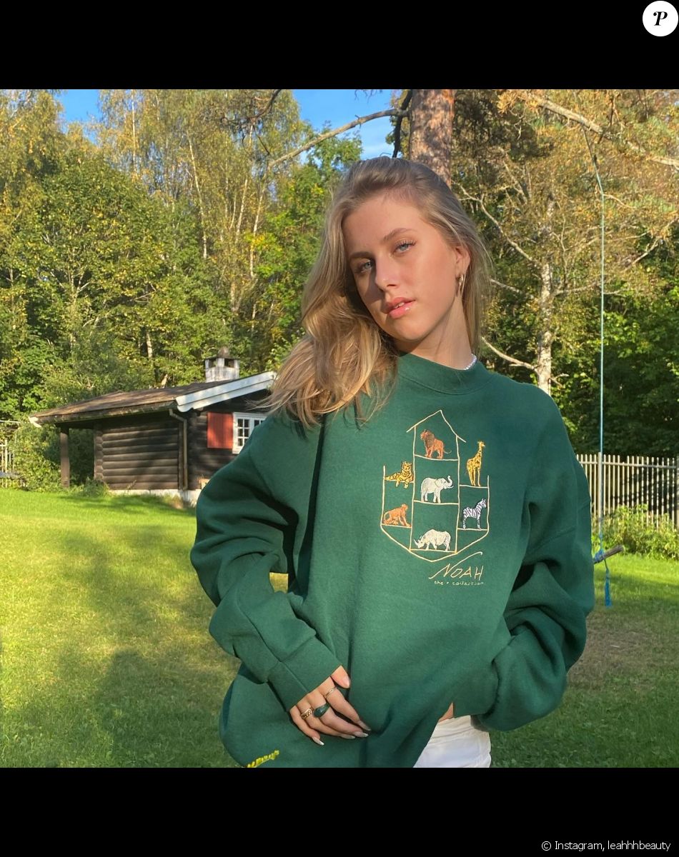 Leah, la fille de la princesse Märtha Louise de Norvège, influenceuse beauté sur Instagram.