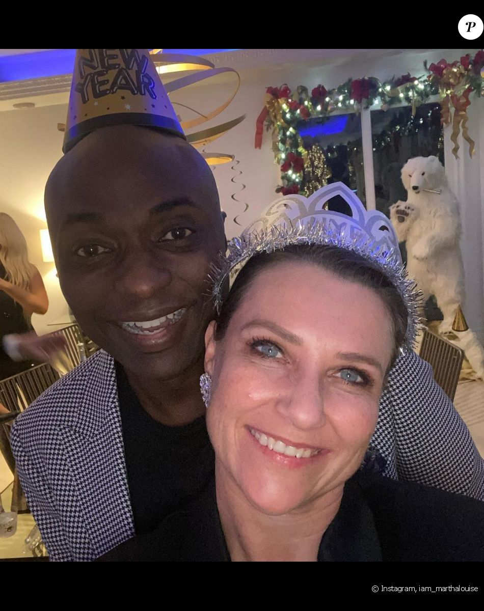 La princesse Martha de Norvège et son compagnon, le chaman américain Durek Verrett, sur Instagram. 2021