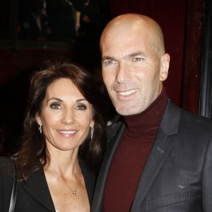 Semi-exclusif - Zinedine Zidane et sa femme Véronique - Dîner de l'équipe de France 98 au Buddha-Bar à Paris à l'occasion des 20 ans de la victoire de l'équipe de France. © Marc Ausset-Lacroix/Bestimage