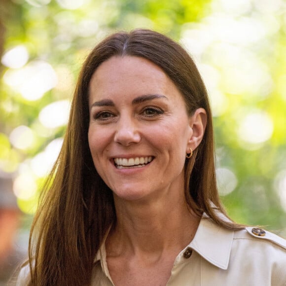 Le prince William et sa femme Kate Middleton visitent la réserve forestière de Chiquibul au Bélize, auprès des soldats de la British Army Training Support Unit (BATSUB), le 21 mars 2022.