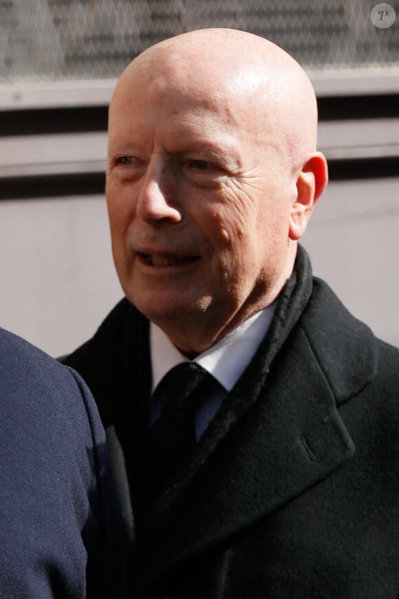 François-Xavier de Sambucy de Sorgue lors des obsèques de la princesse Micaela, comtesse douairière de Paris en l'église Saint Germain de l'Auxerrois à Paris le 22 mars 2022. © Christophe Clovis / Bestimage 