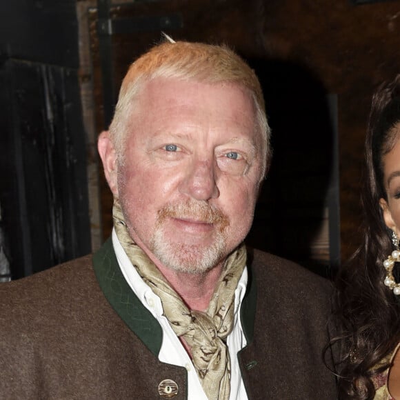 Boris Becker et sa compagne Lilian de Carvalho Monteiro lors de lévénement "Almauftrieb Kaefer's Koa Wiesn 2.0" au restaurant Kaefer-Schaenke à Munich. Le 19 septembre 2021