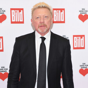 Boris Becker participe à l'émission caritative "Ein Herz Für Kinder" organisée par la chaîne de télévision allemande ZDF et le journal "Bild" à Berlin le 7 décembre 2019.