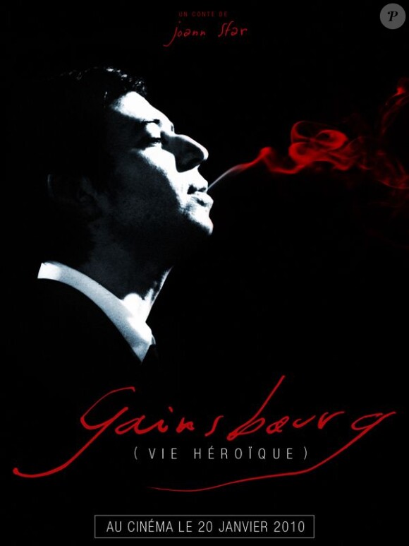 L'affiche de Gainsbourg (vie héroïque)
